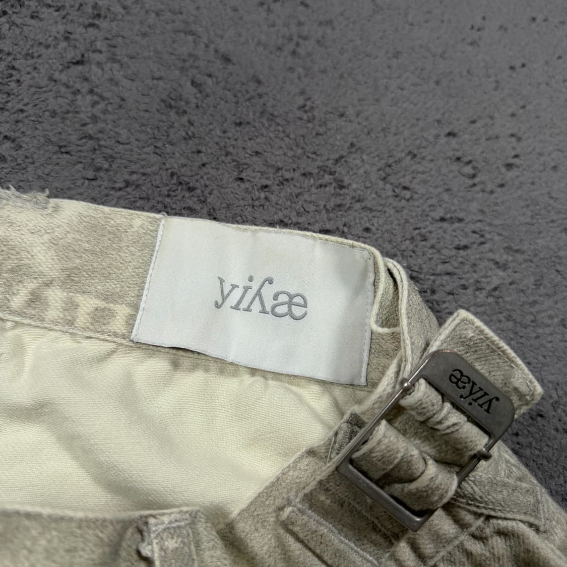 yiyae 이예 더티 코팅 팬츠 상품이미지5