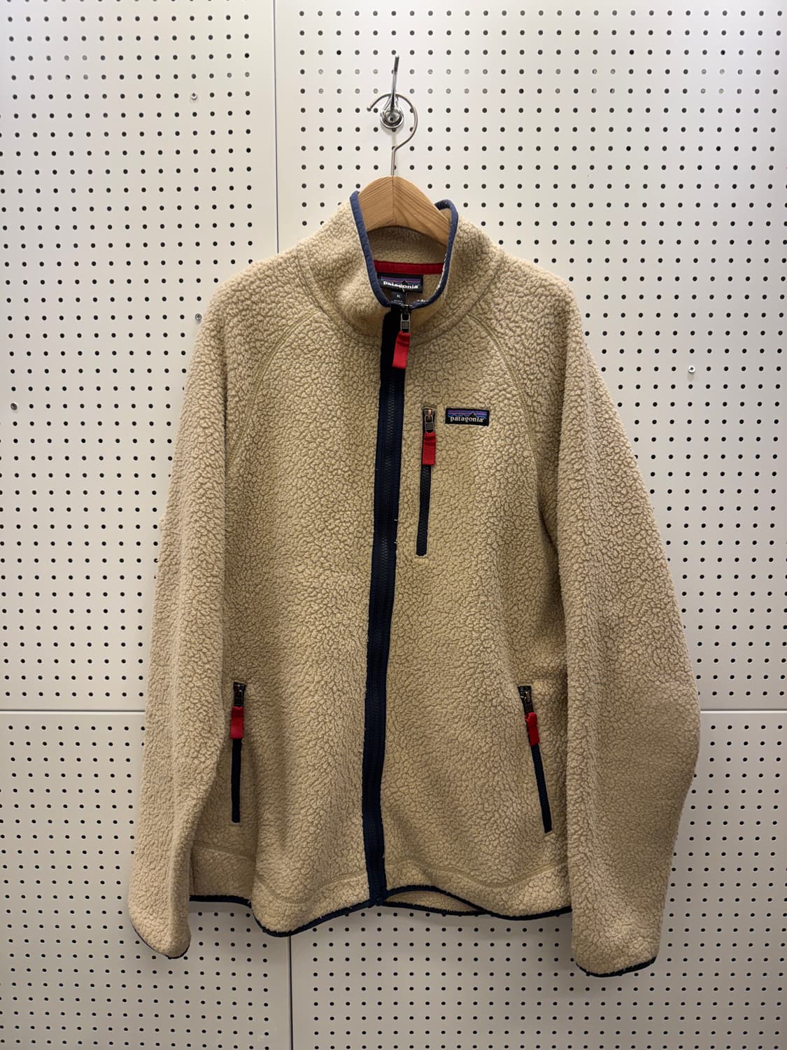 파타고니아 아이보리 플리스 집업 U366 상품이미지2