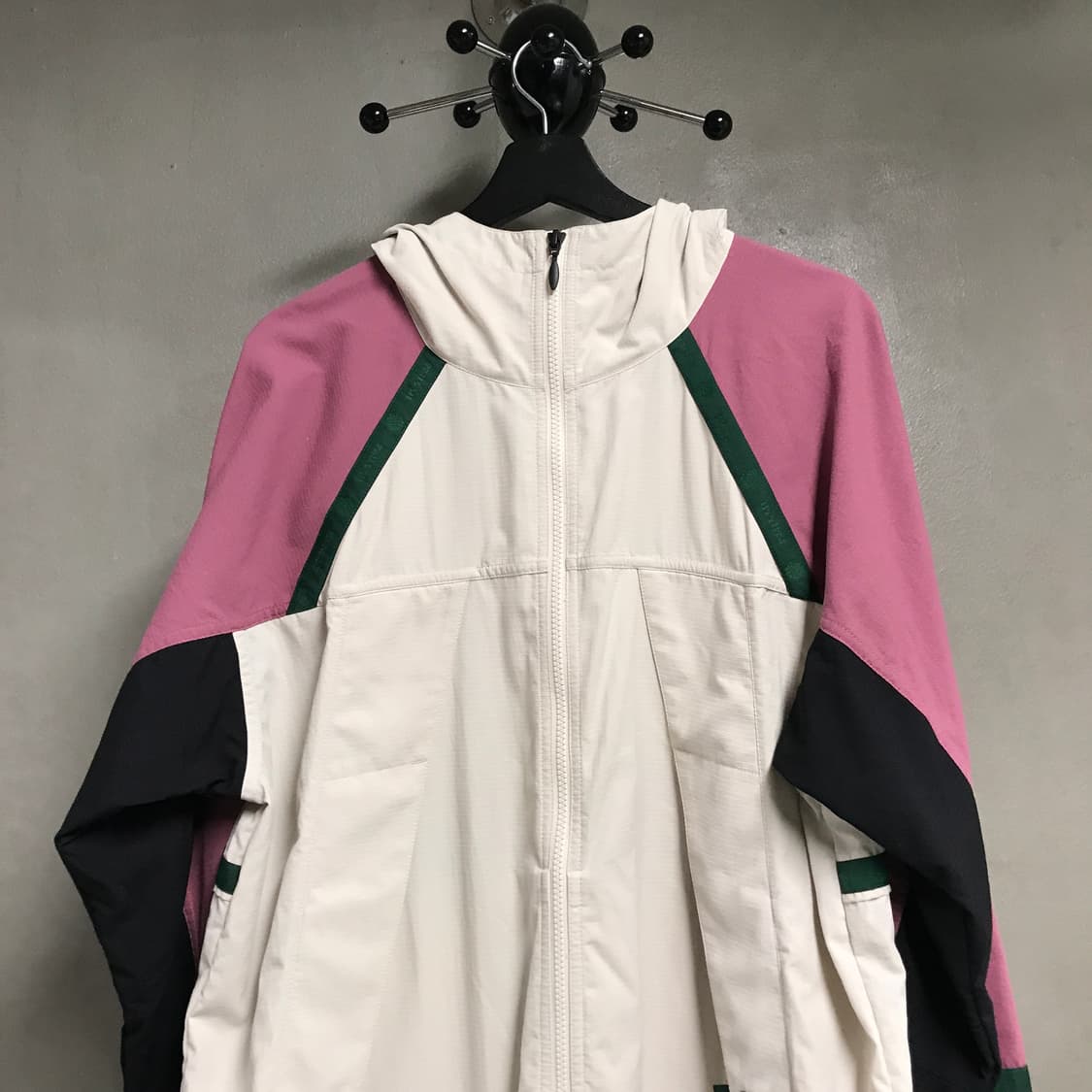 오토958 배색 후드 자켓 S 상품이미지2