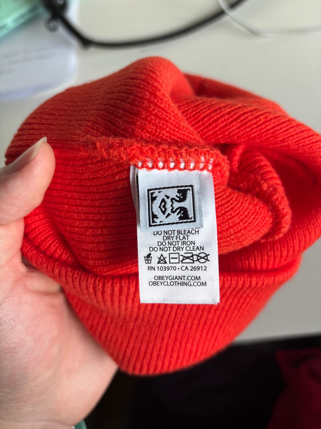 오베이 비니 오렌지 상품이미지2