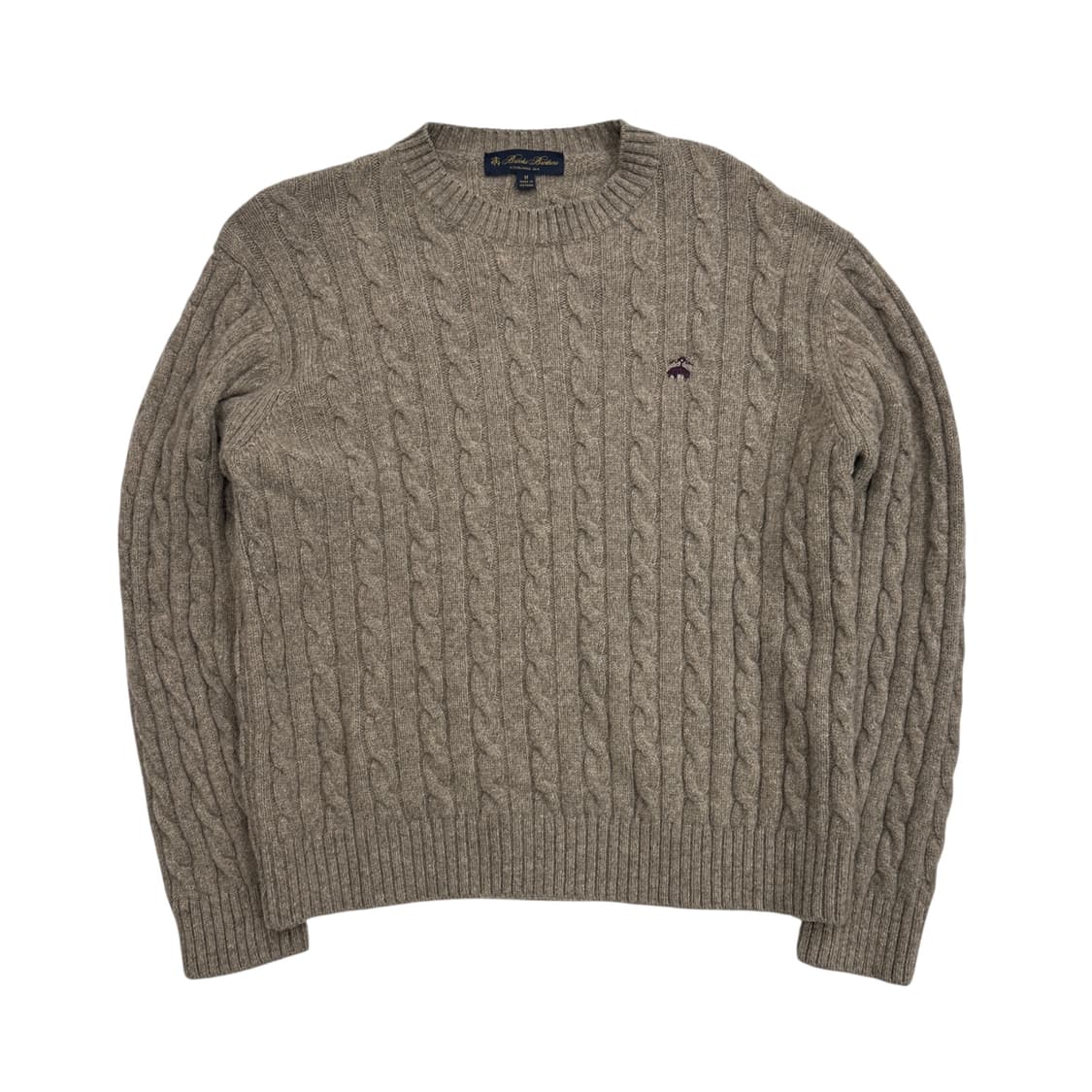 브룩스 브라더스 케이블 울 니트 스웨터 상품이미지1