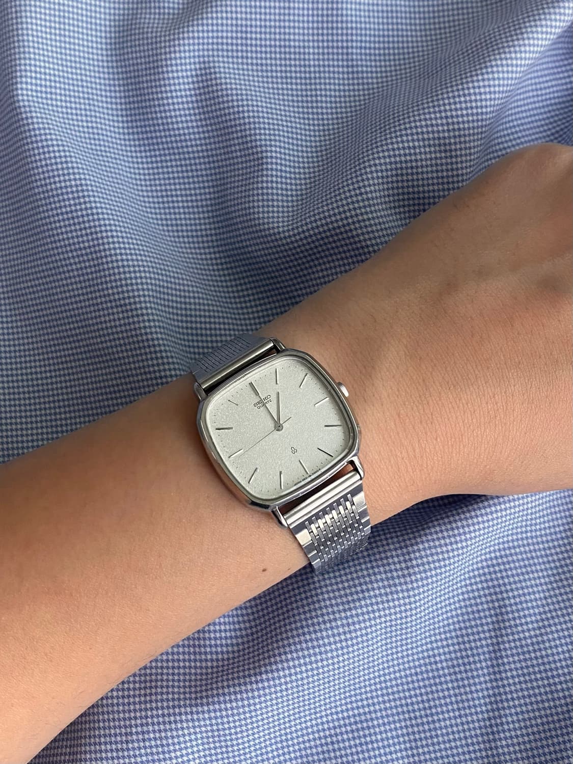Seiko 세이코 스퀘어 쿼츠 스노우 상품이미지6