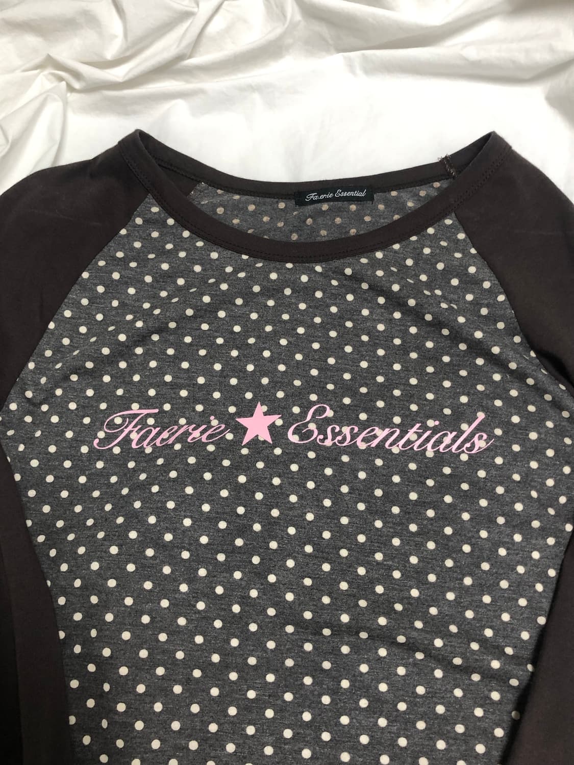 샵페어리 7부소매 도트 슬리브 상품이미지2