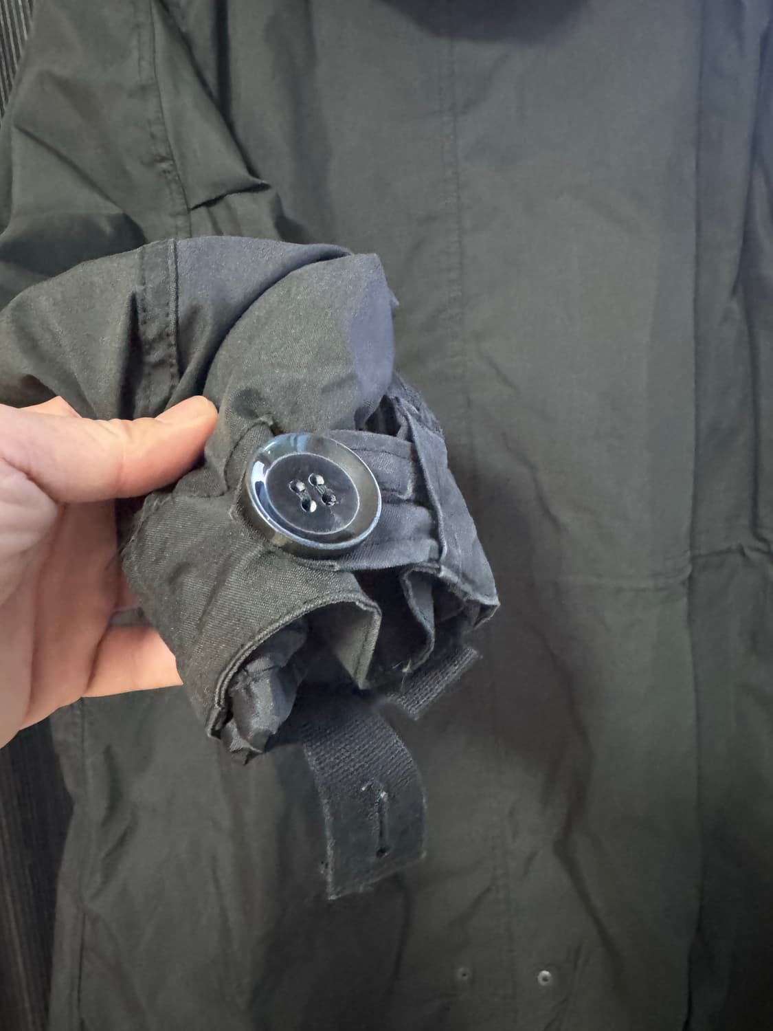 블랙 파카 라이너 X-SMALL 상품이미지7