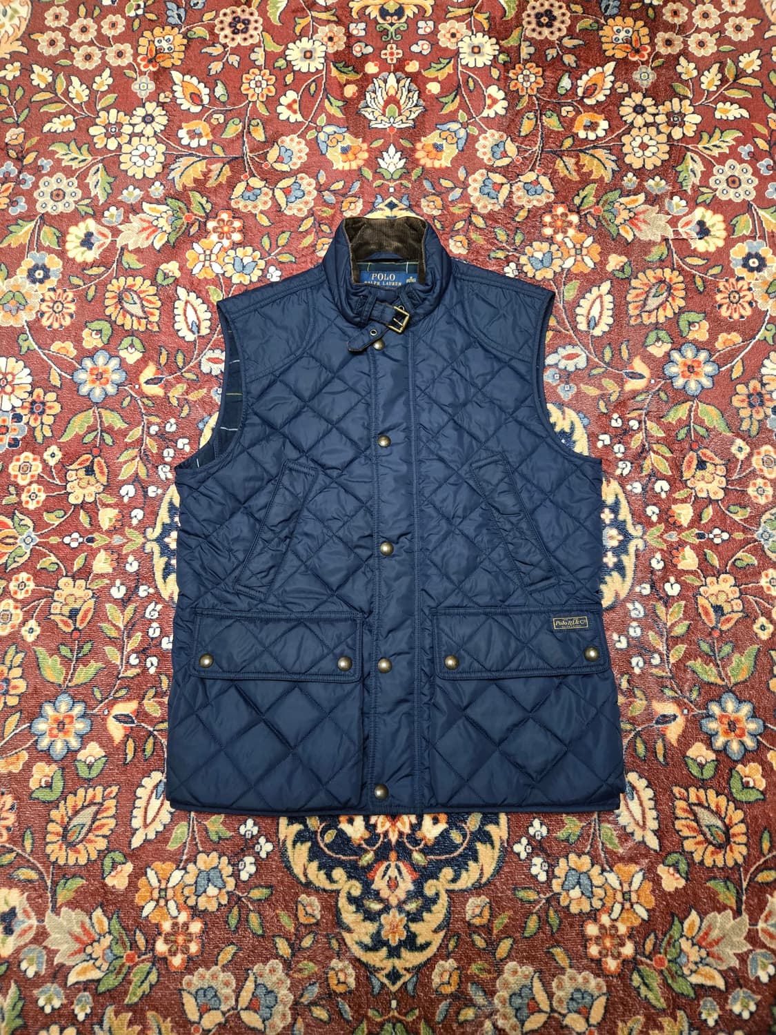 폴로 랄프로렌 남성 퀼팅 베스트 (네이비 / M) 상품이미지1