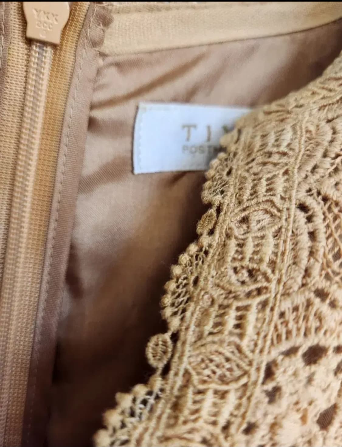 타임 슬리브리스 슬릿 레이스 원피스 55사이즈 상품이미지7