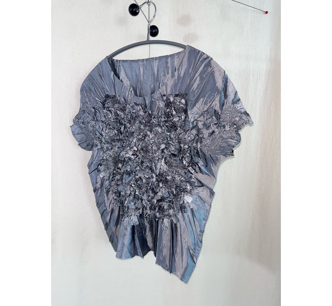 Specchio Pleats Top 상품이미지1