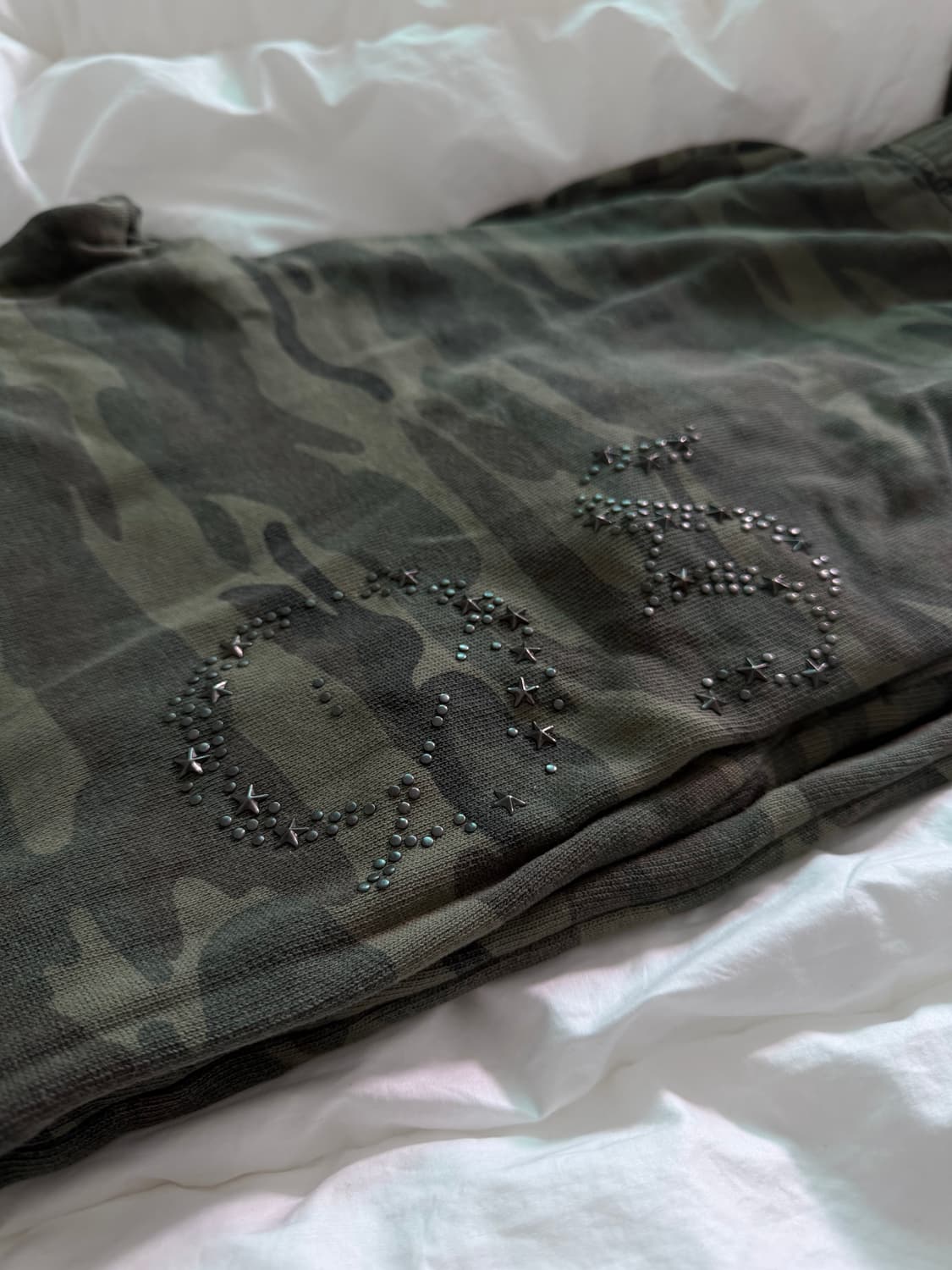 S/E/O 에쓰이오 스터드 카모플라쥬 팬츠 상품이미지2