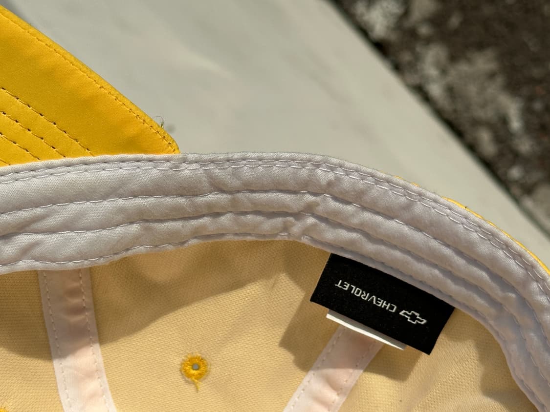 [F] 빈티지 쉐보레 로고 옐로우 볼캡 모자 상품이미지9