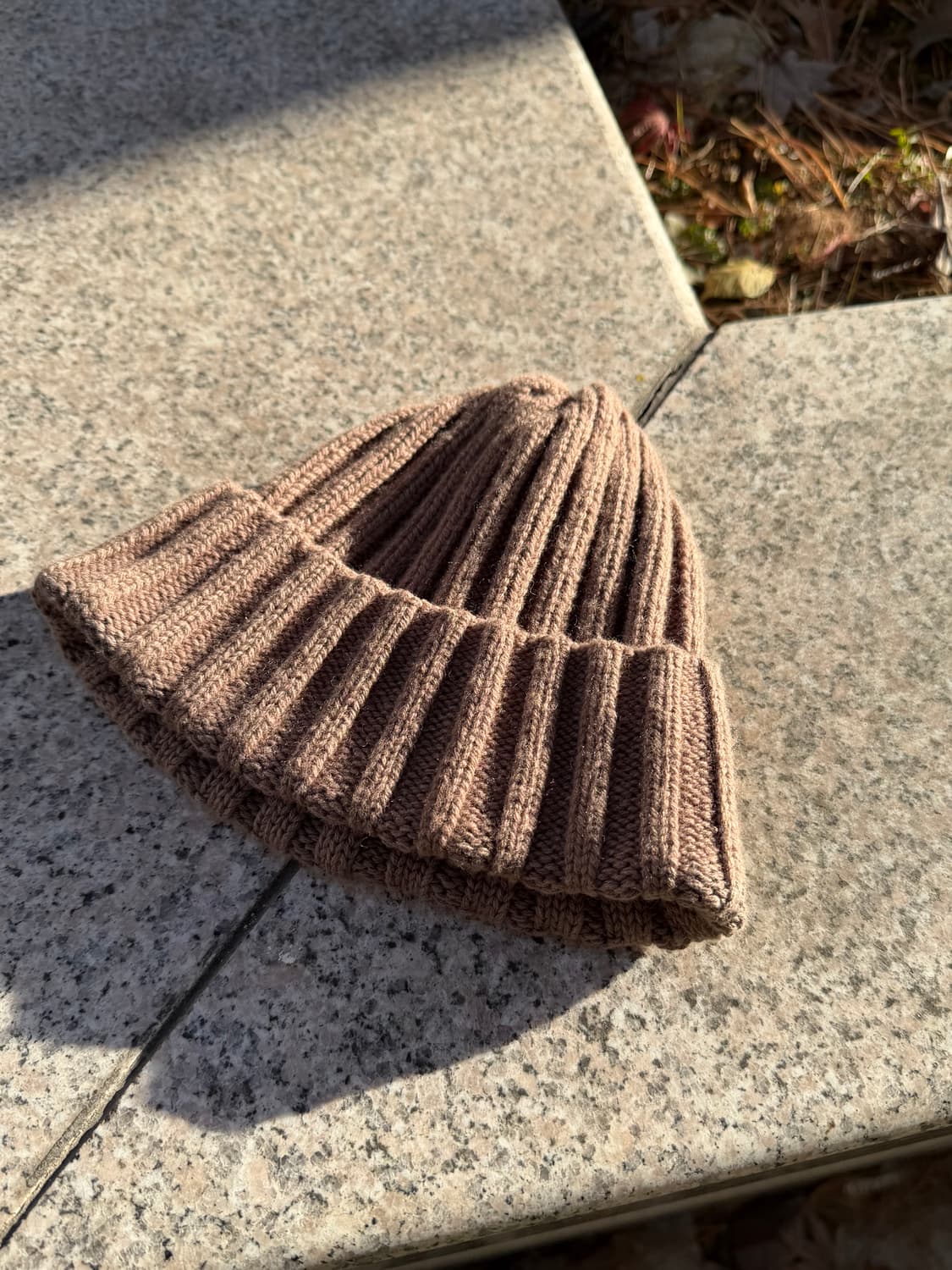 Vtg 빈티지 리브드 커프 비니 상품이미지2