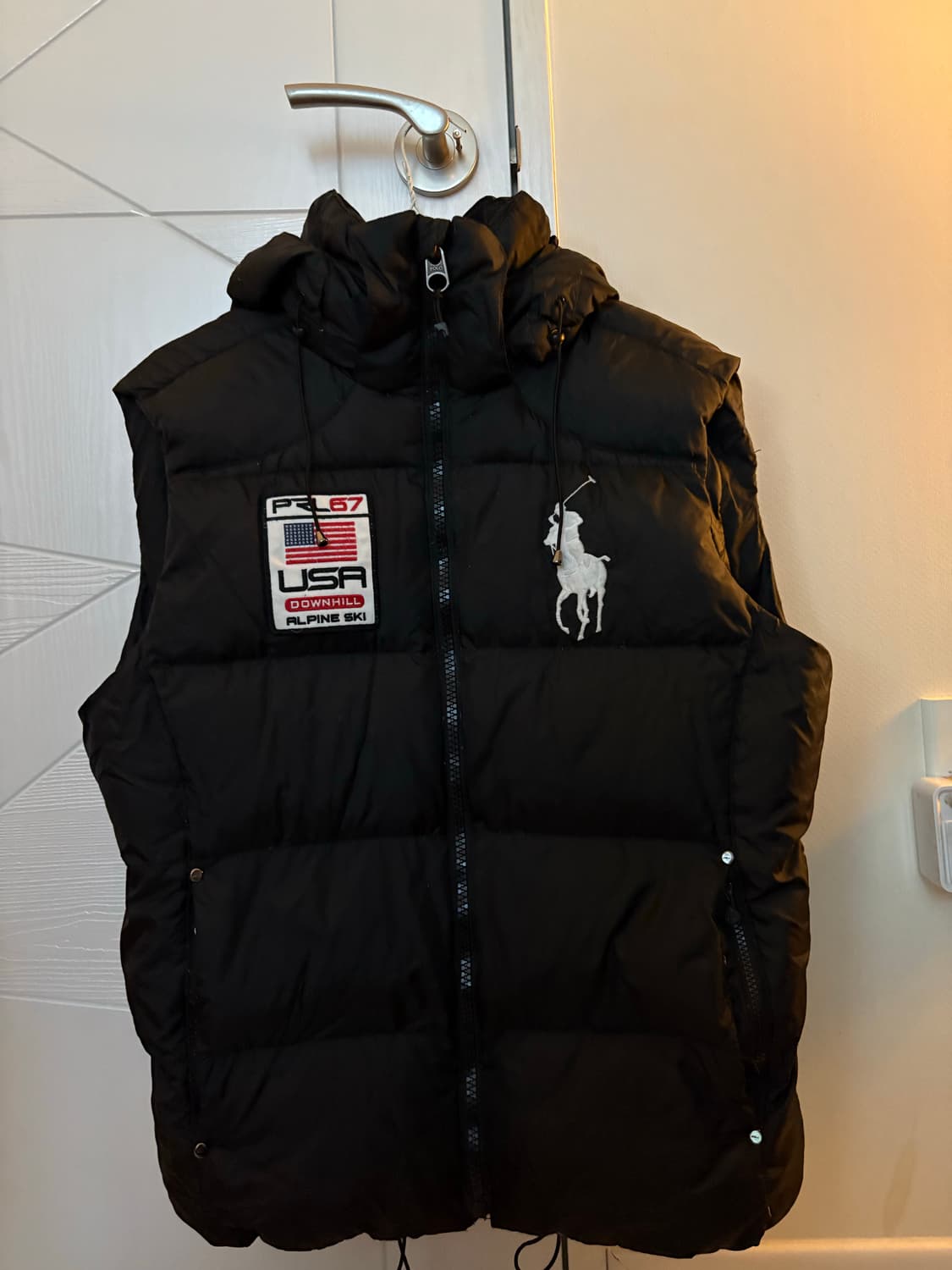 폴로 조끼 패딩 상품이미지1