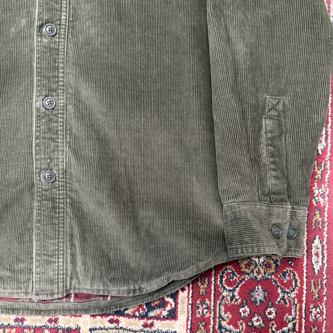 엘엘빈 코듀로이 라인드 셔츠 [ 100 ] 상품이미지3