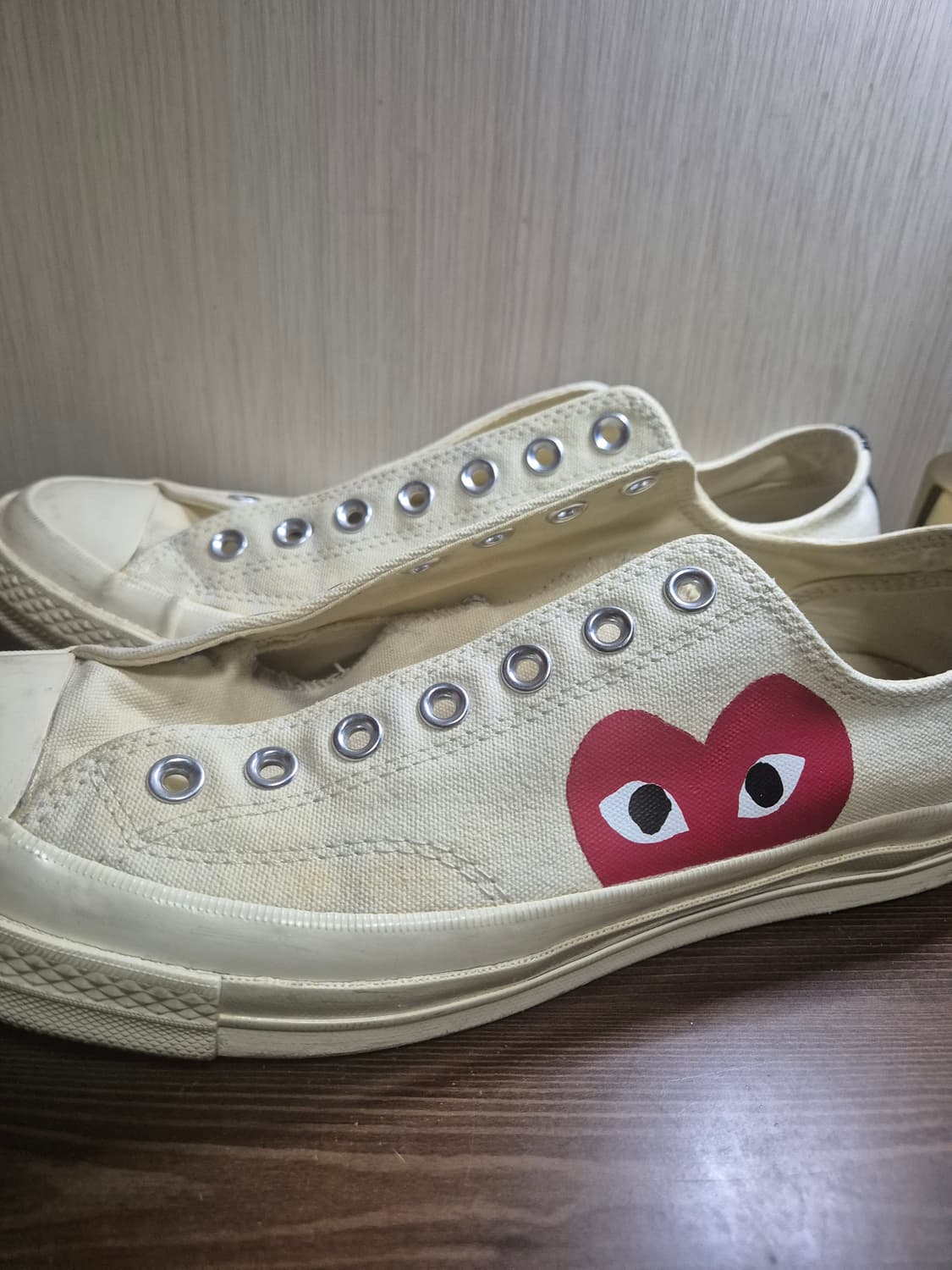 컨버스 꼼데가르송 콜라보 캔버스 285 상품이미지9