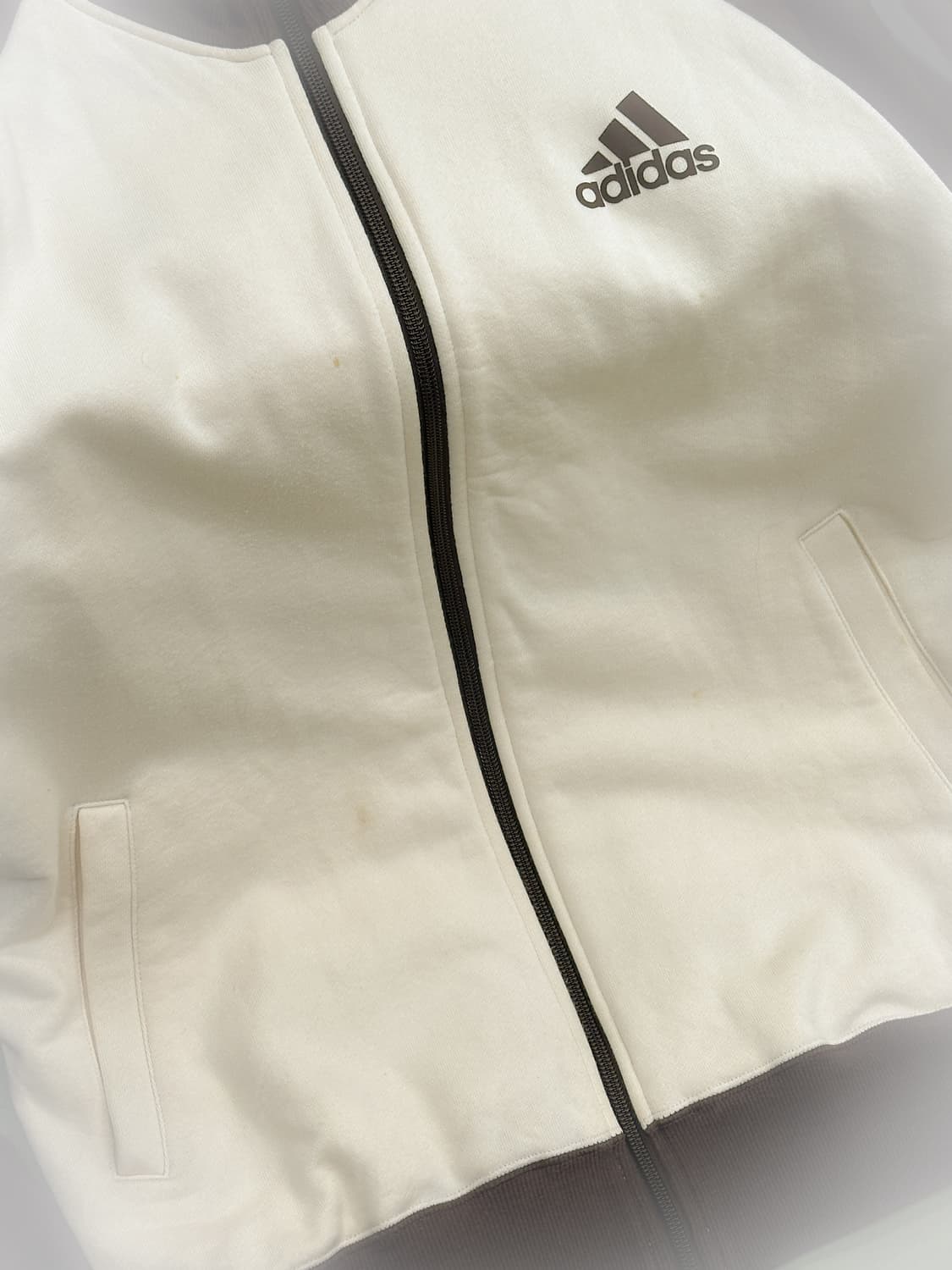 adidas brown cotton zip up 상품이미지6