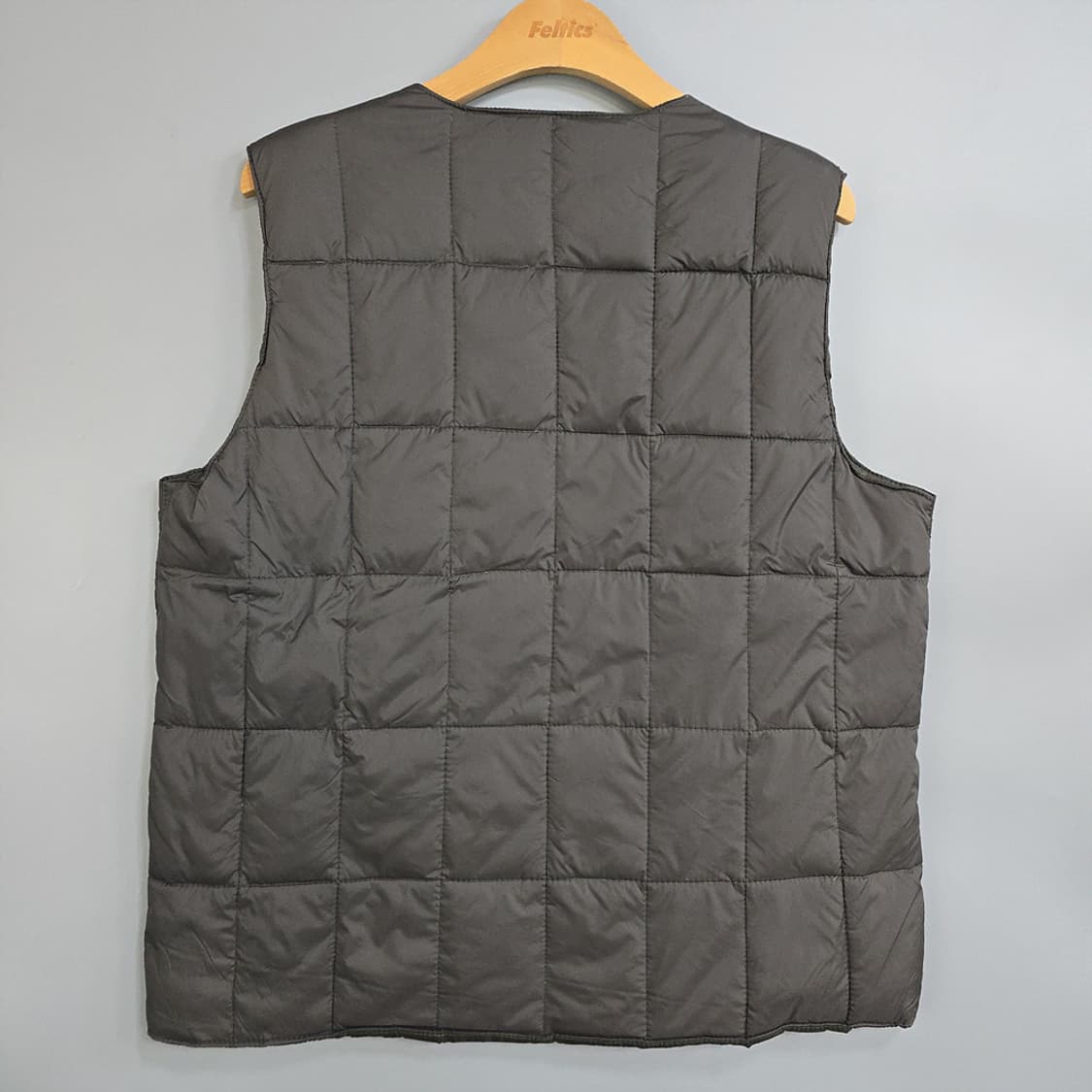 라몽드 경량 다운 조끼 카키 L 상품이미지3