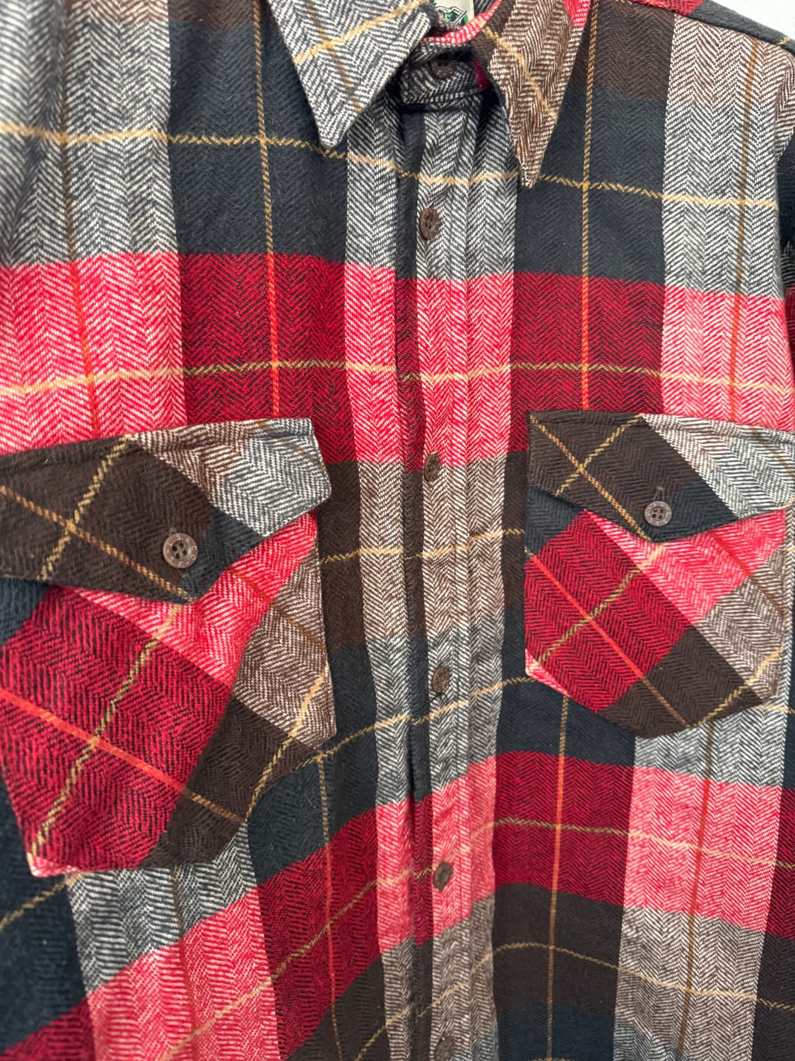 89년 알래스카 빈티지 리바이스 플란넬 셔츠 L  상품이미지3