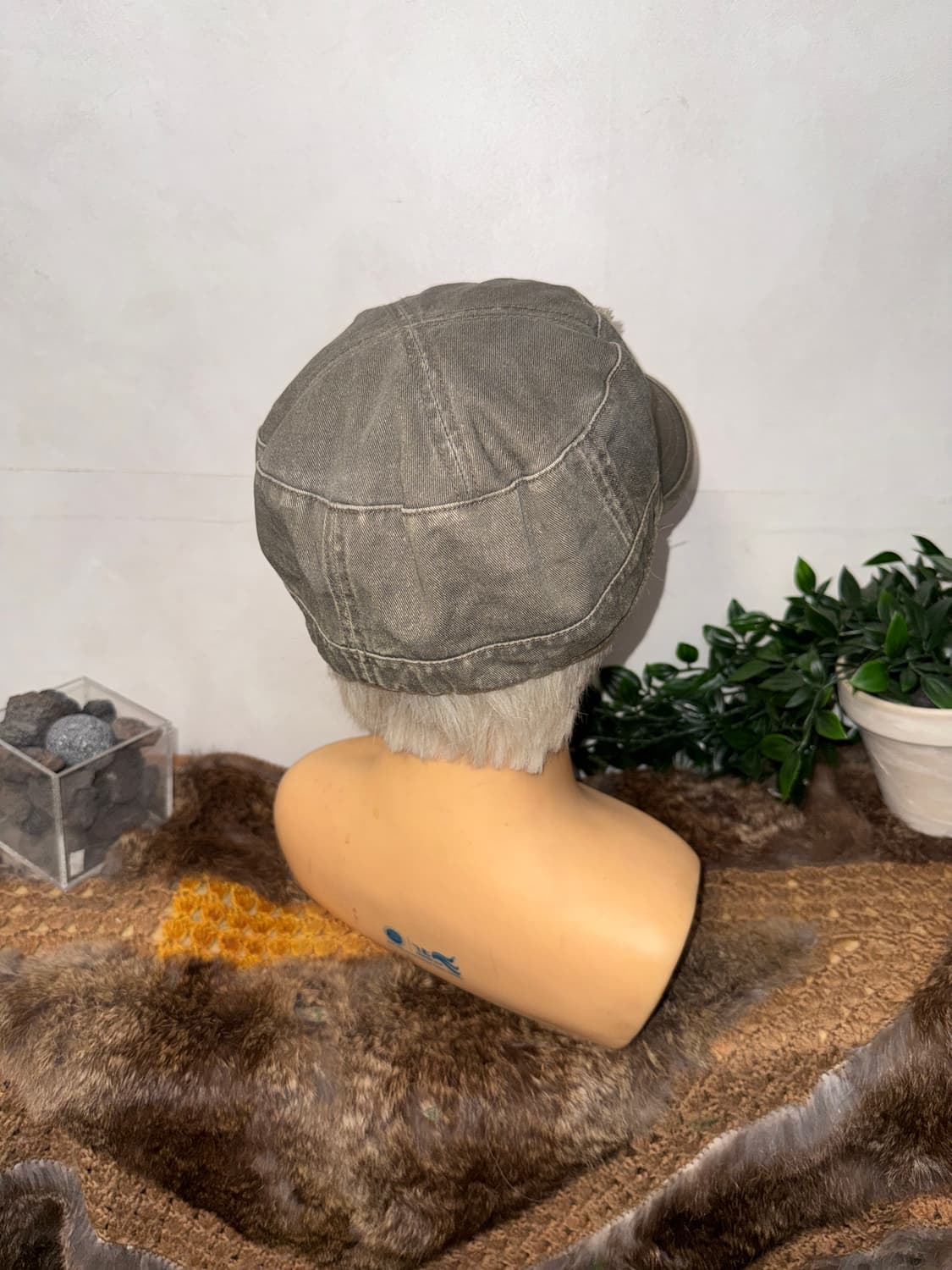 Codes Combine gray skull military cap 상품이미지3