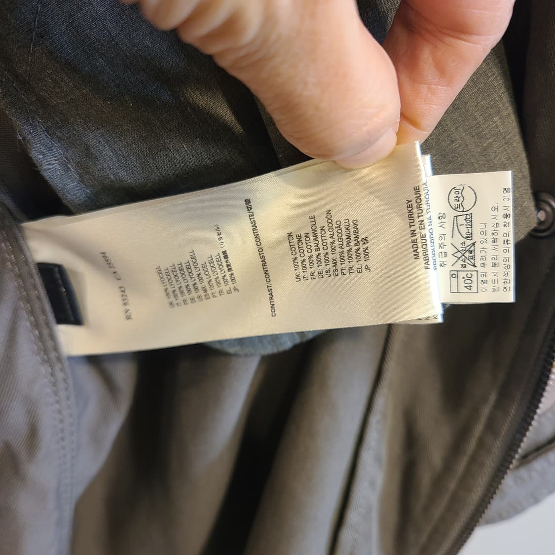 DIESEL 피시테일 야상(내피 없는 디자인) 상품이미지7