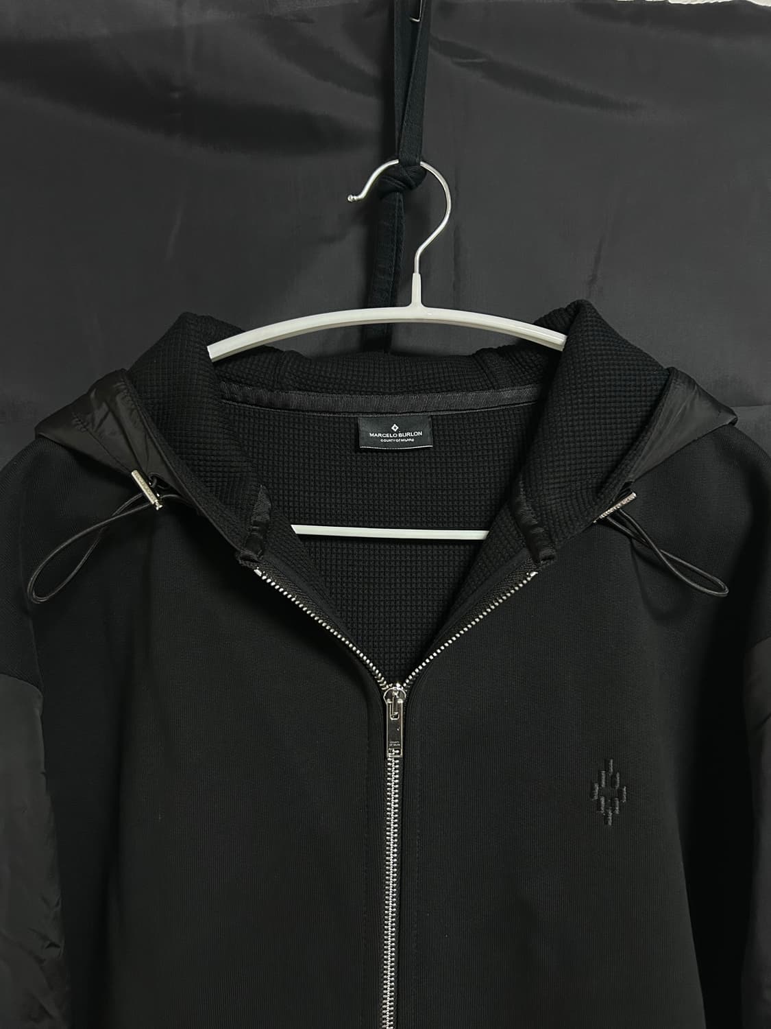 마르셀로 불론  사이드 지퍼 봄버 상품이미지5