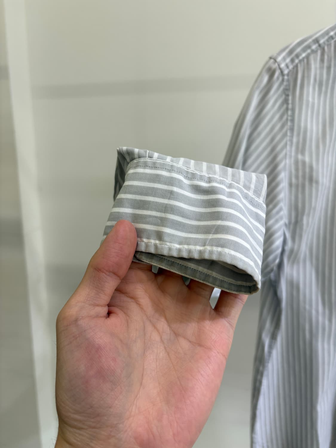 MARGARET HOWELL (Made in Japan) 스트라이프 셔츠 상품이미지4