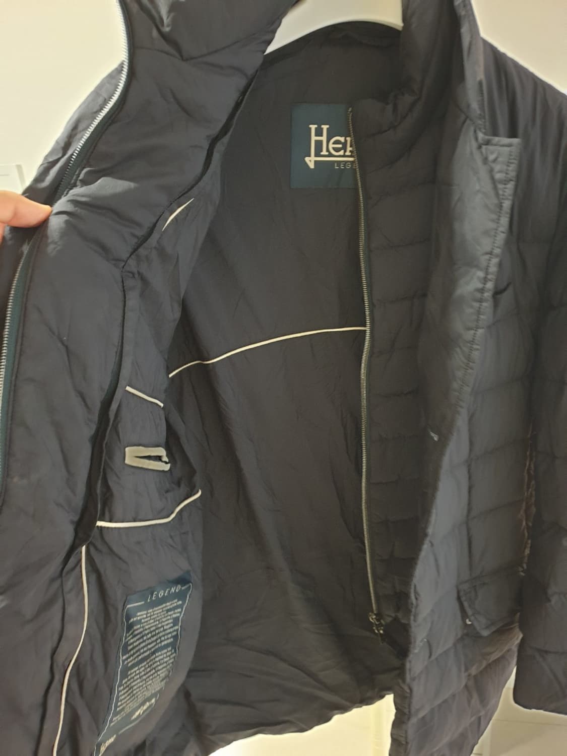 에르노 남성 경량 패딩 상품이미지6