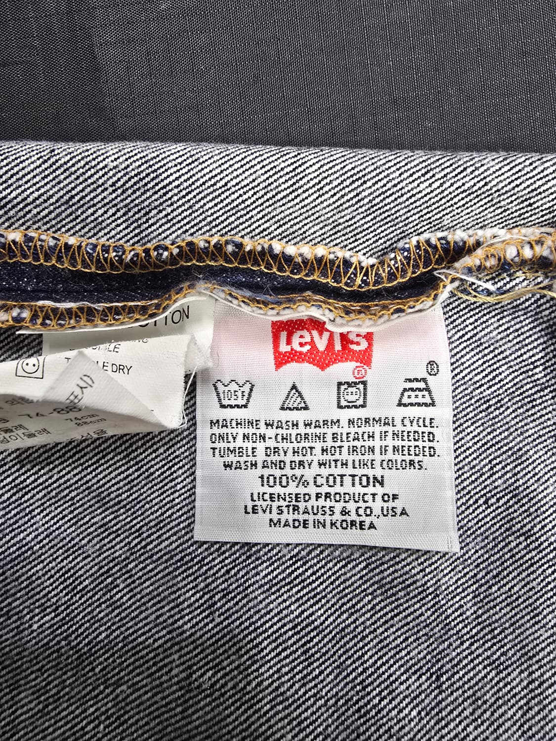 리바이스 501 데님 청바지29 상품이미지4