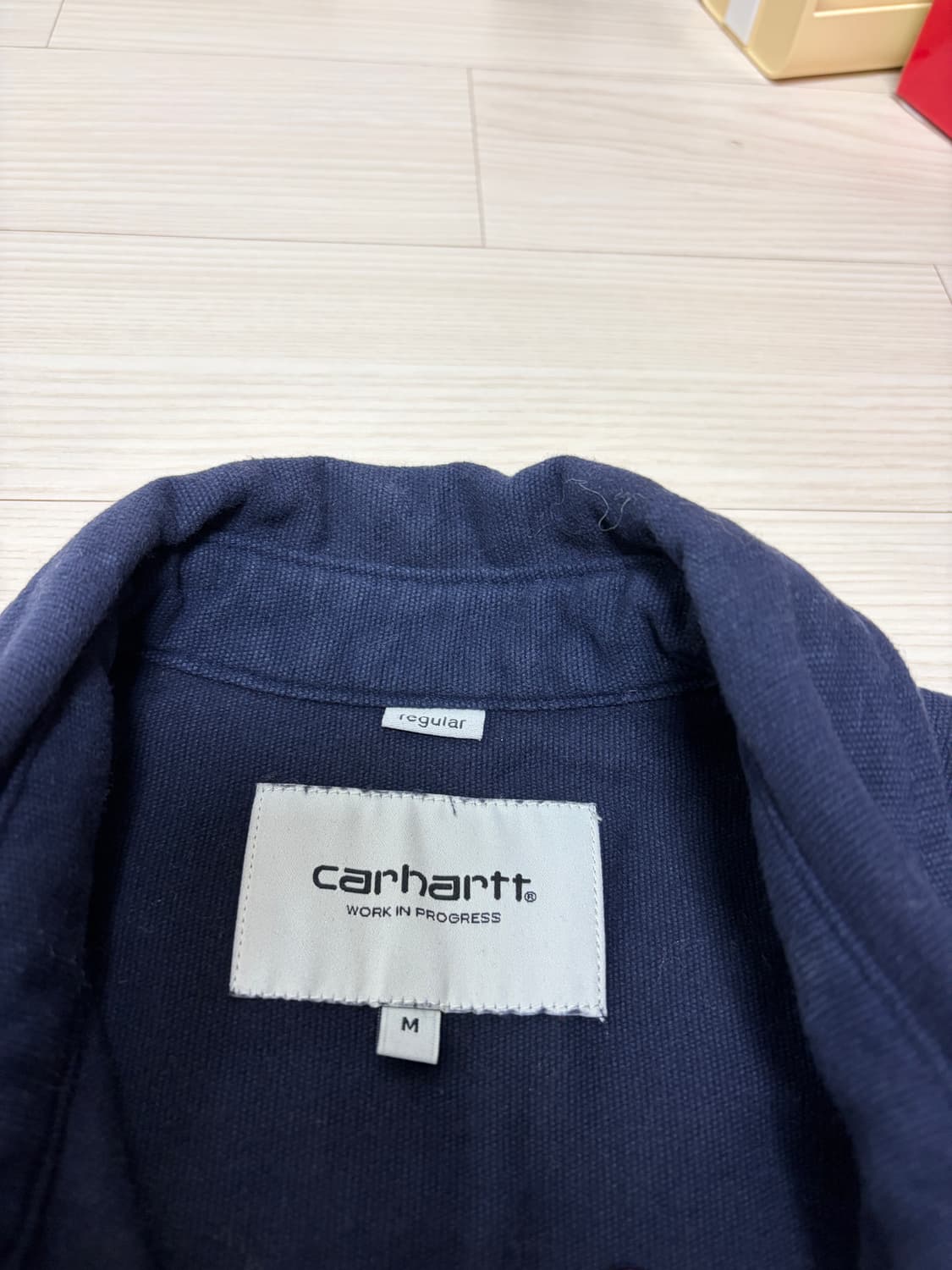 칼하트 토니 셔츠 네이비 상품이미지3
