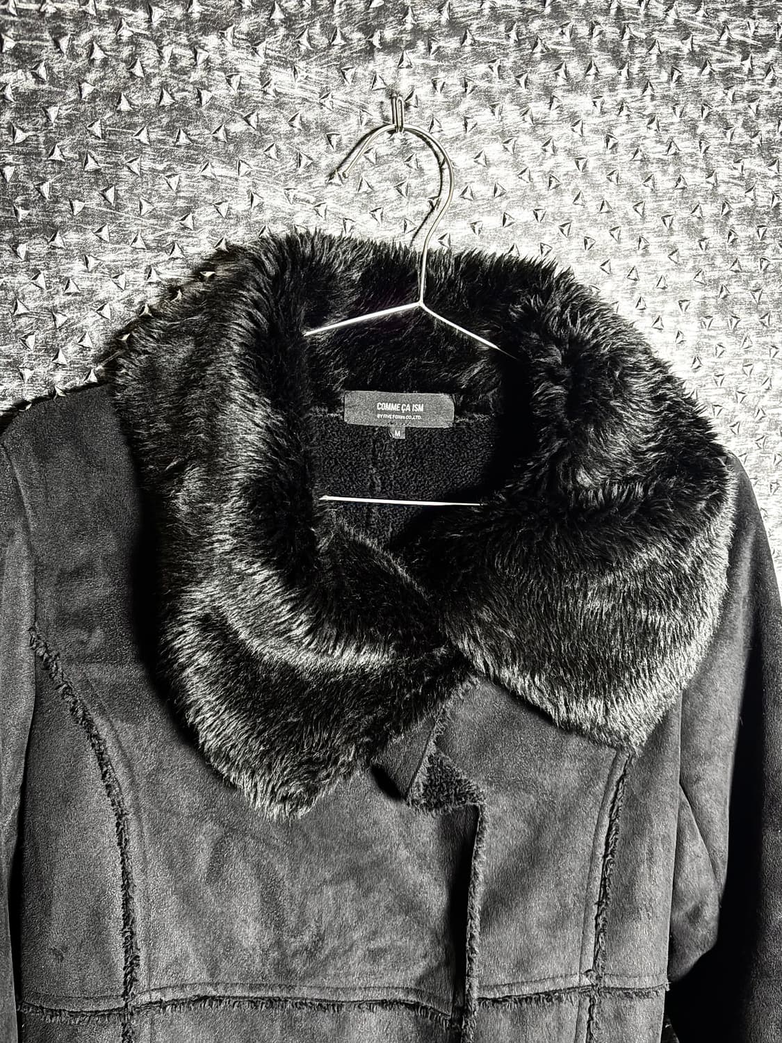 Comma Ca Ism 스웨이드 퍼 코트 상품이미지4