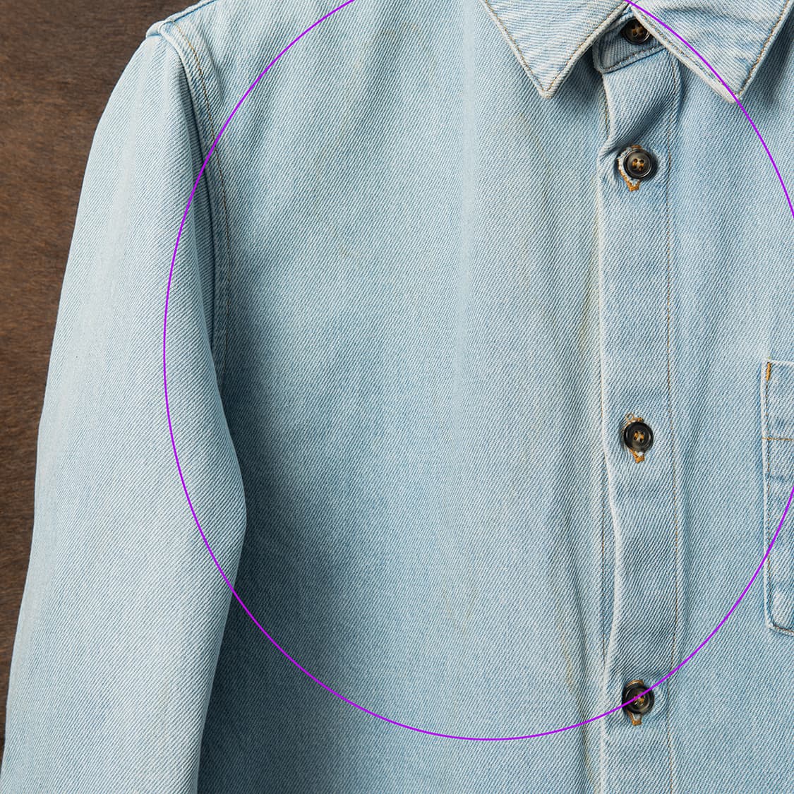 [103] APC 아페쎄 데님셔츠 라이트 인디고  상품이미지2