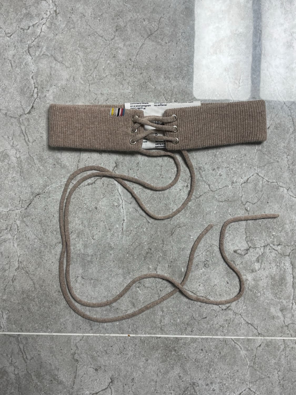 Extreme cashmere 레이스업 밴드 상품이미지1