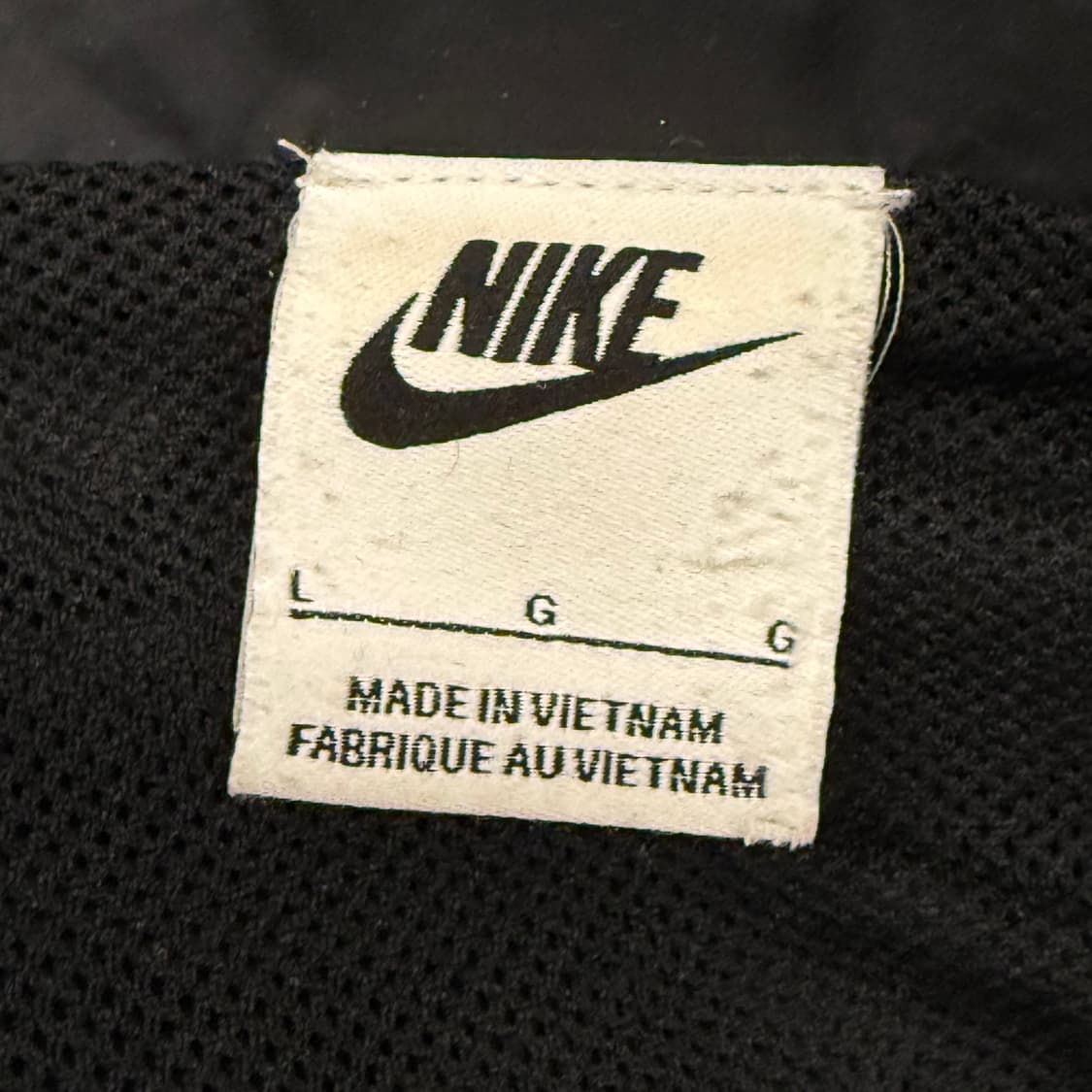 [정품/L] 나이키 블랙 바람막이 점퍼 b18 상품이미지5