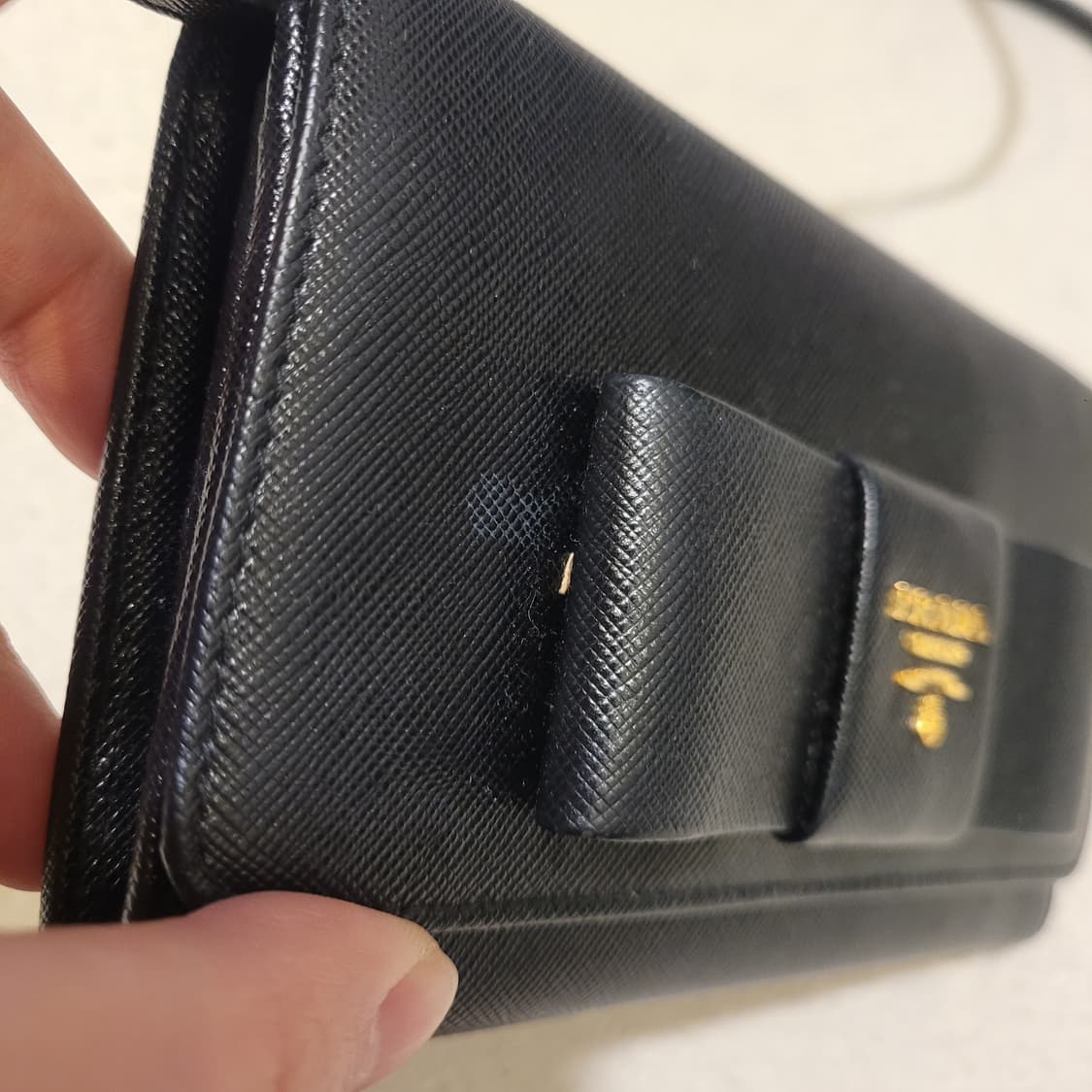 프라다 사피아노 피오코 리본백 상품이미지5