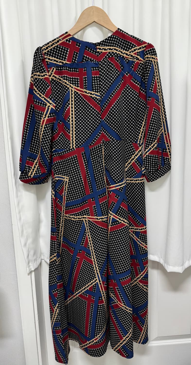 clizy 패턴 끈원피스 상품이미지5