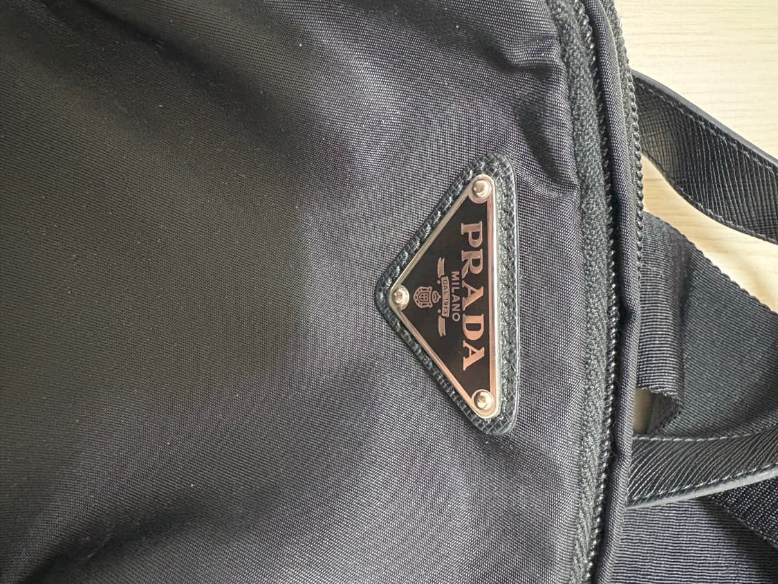  프라다 원숄더 백팩 블랙 1BZ026 상품이미지3