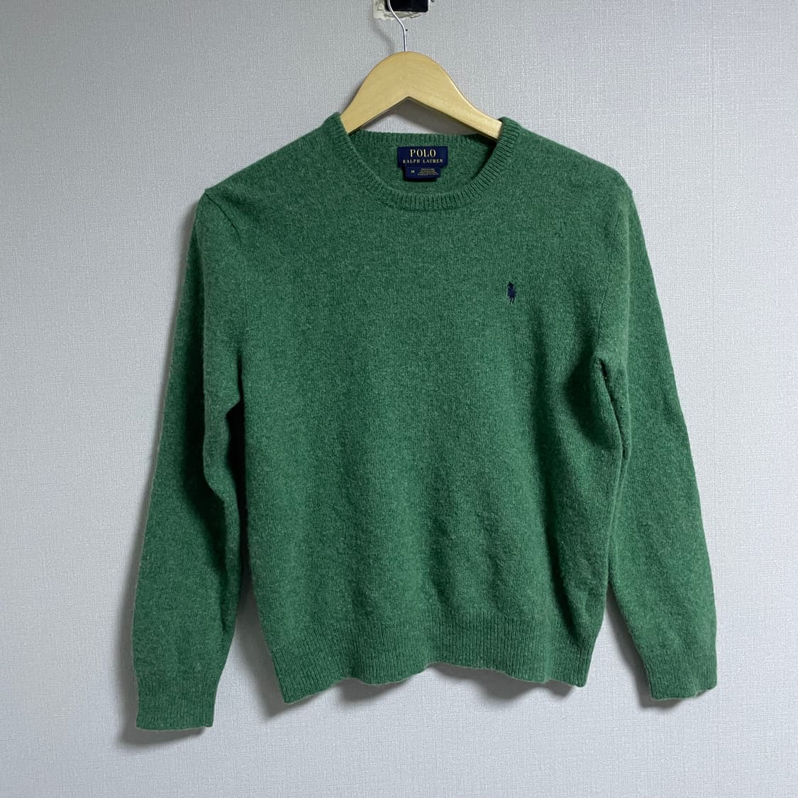 폴로 랄프로렌 라이트 그린 울니트 M (55정도) 상품이미지1