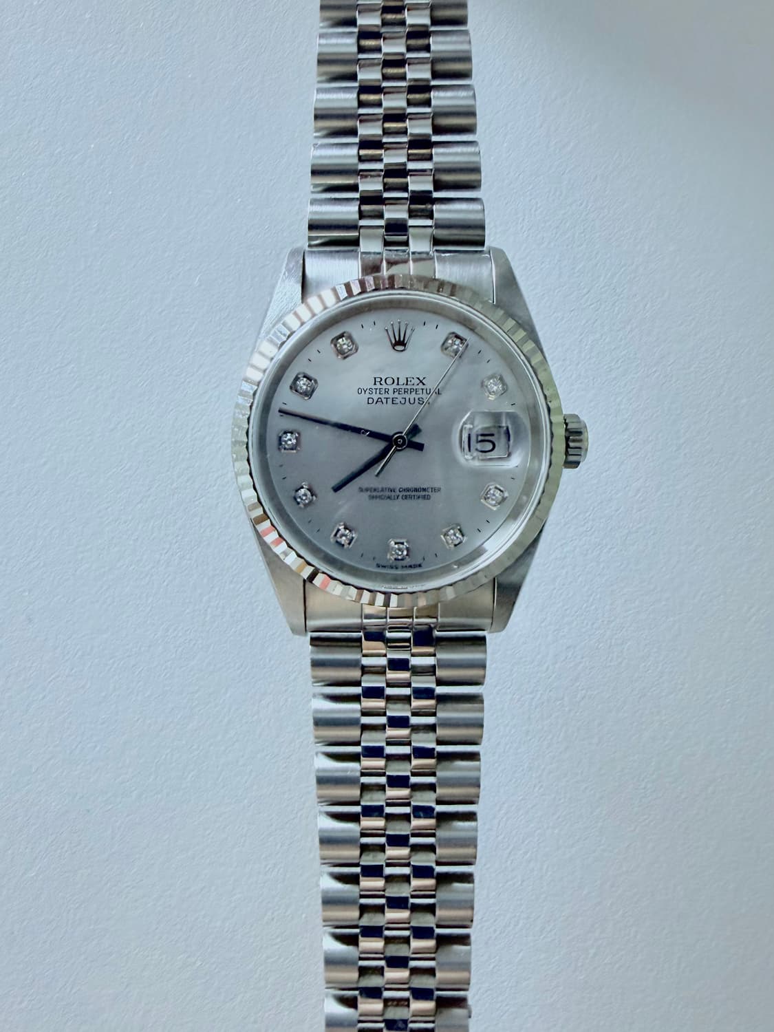 풀셋 롤렉스 16234 진주 자개 다이얼 10포인트 텐포인트 다이아 상품이미지2