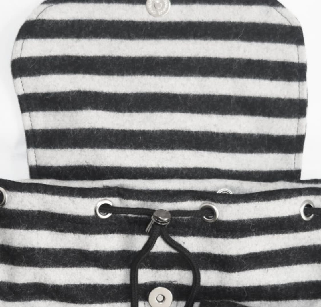 Devil Puff Backpack _ Black Stripe 상품이미지2