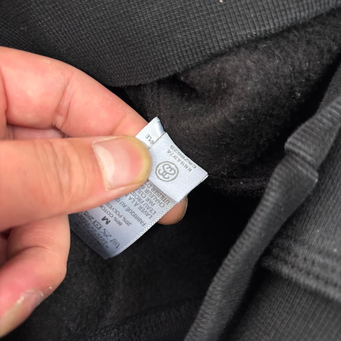 100 스투시 베이직로고 후드티 상품이미지7