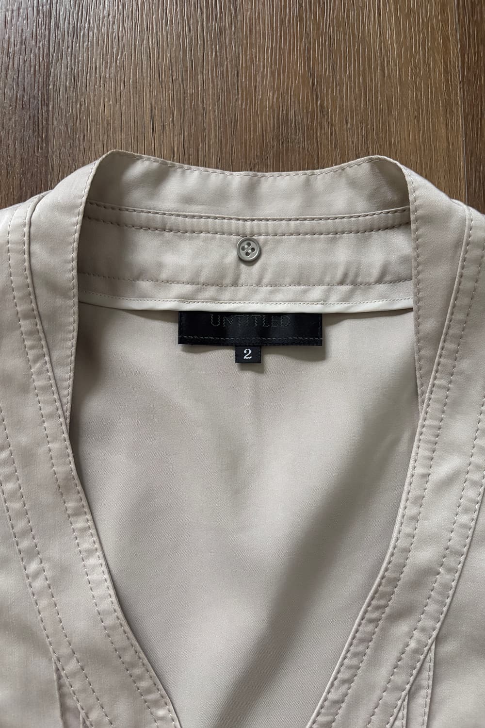 Untitled Pintuck Zip Cropped Jacket 상품이미지5