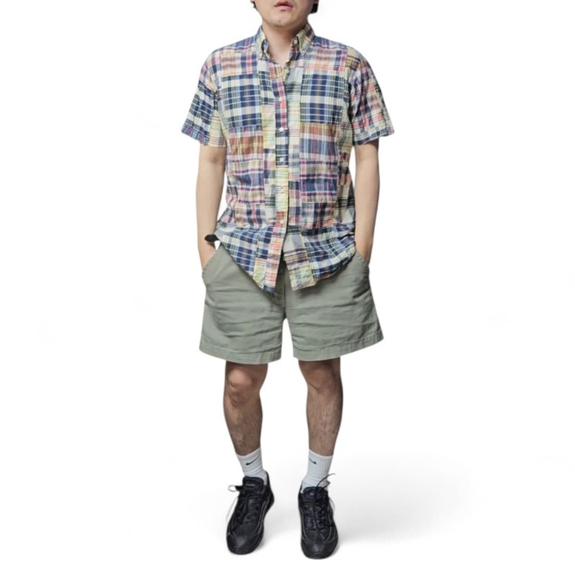 폴로 랄프로렌 마드라스 체크 셔츠 M M0226 상품이미지2