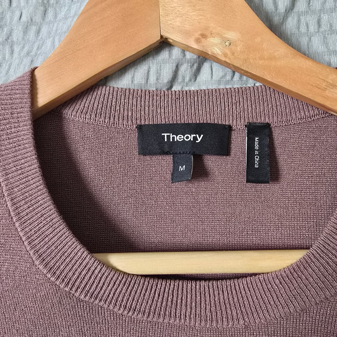 띠어리/ 도베르 파인 빌렌 크루넥 니트 / 갈라 / M 상품이미지2