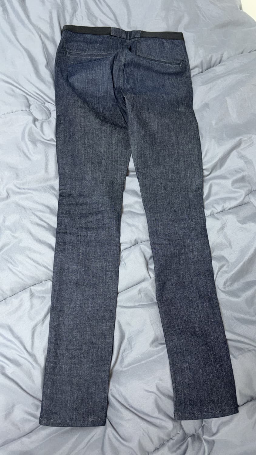 헬무트랭 램스킨 레더 데님 스키니진 27사이즈 상품이미지3