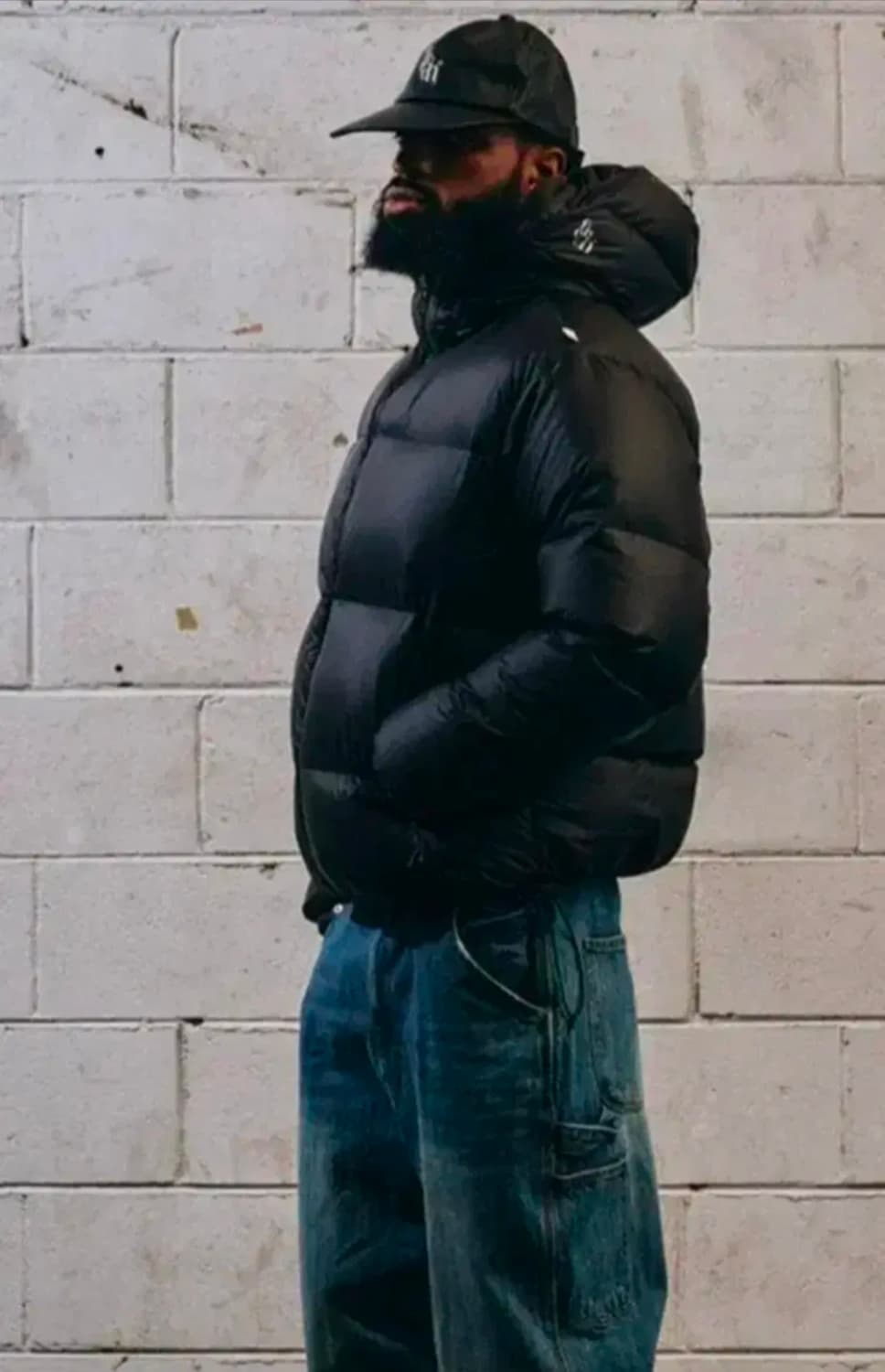 (새상품급) 페치선데이 25시즌 블랙 구스 패딩 상품이미지1