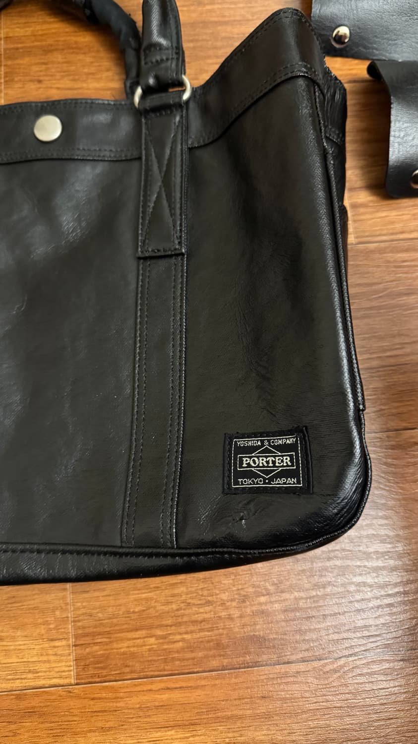 요시다 포터 레더 핸드백 YOSHIDA POTER 상품이미지6