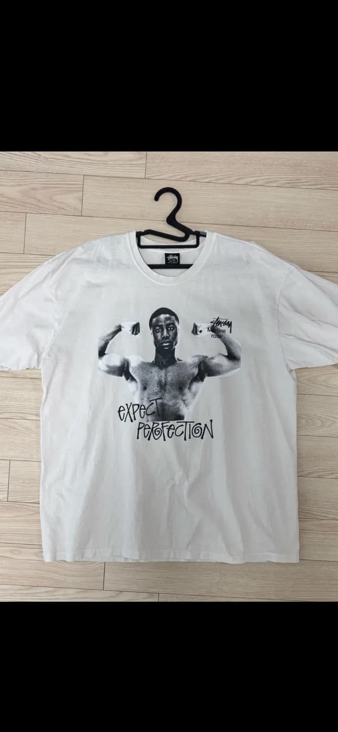 스투시 마틴 로즈 반팔 티셔츠 화이트 xl 상품이미지1