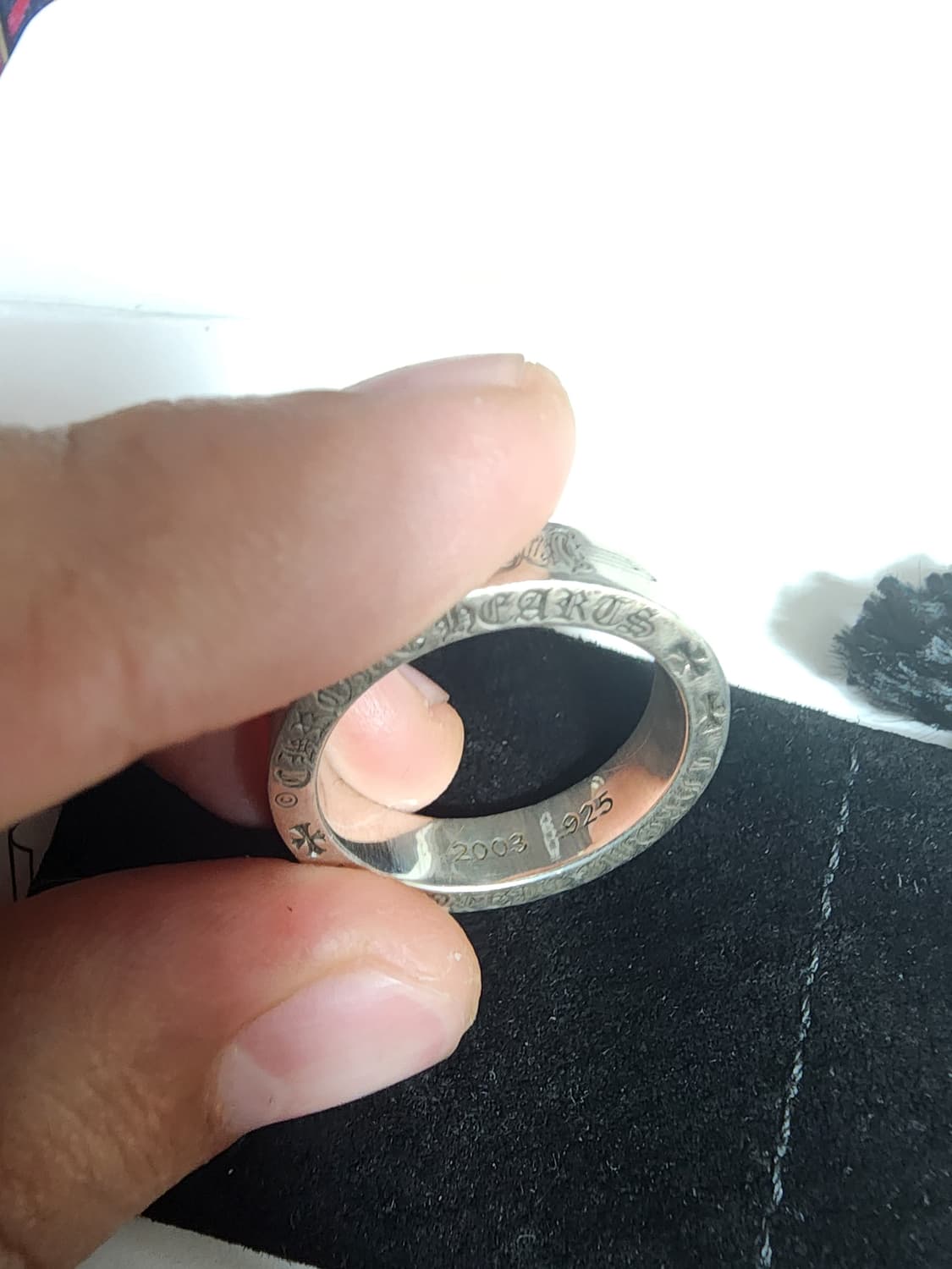 크롬하츠 스페이서 대거링 6mm 한국 사이즈 25 상품이미지4