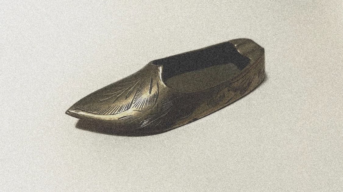 모로코 빈티지 황동 애쉬트레이 상품이미지1