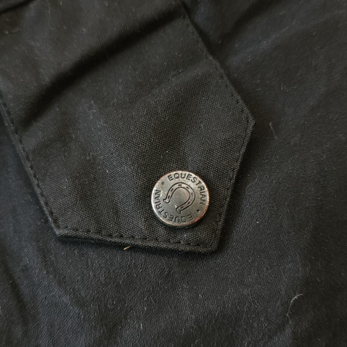 90s 잉글랜드 컨트리 왁스자켓 스톡맨 케이프 왁스코트 레인코트 xl 상품이미지6