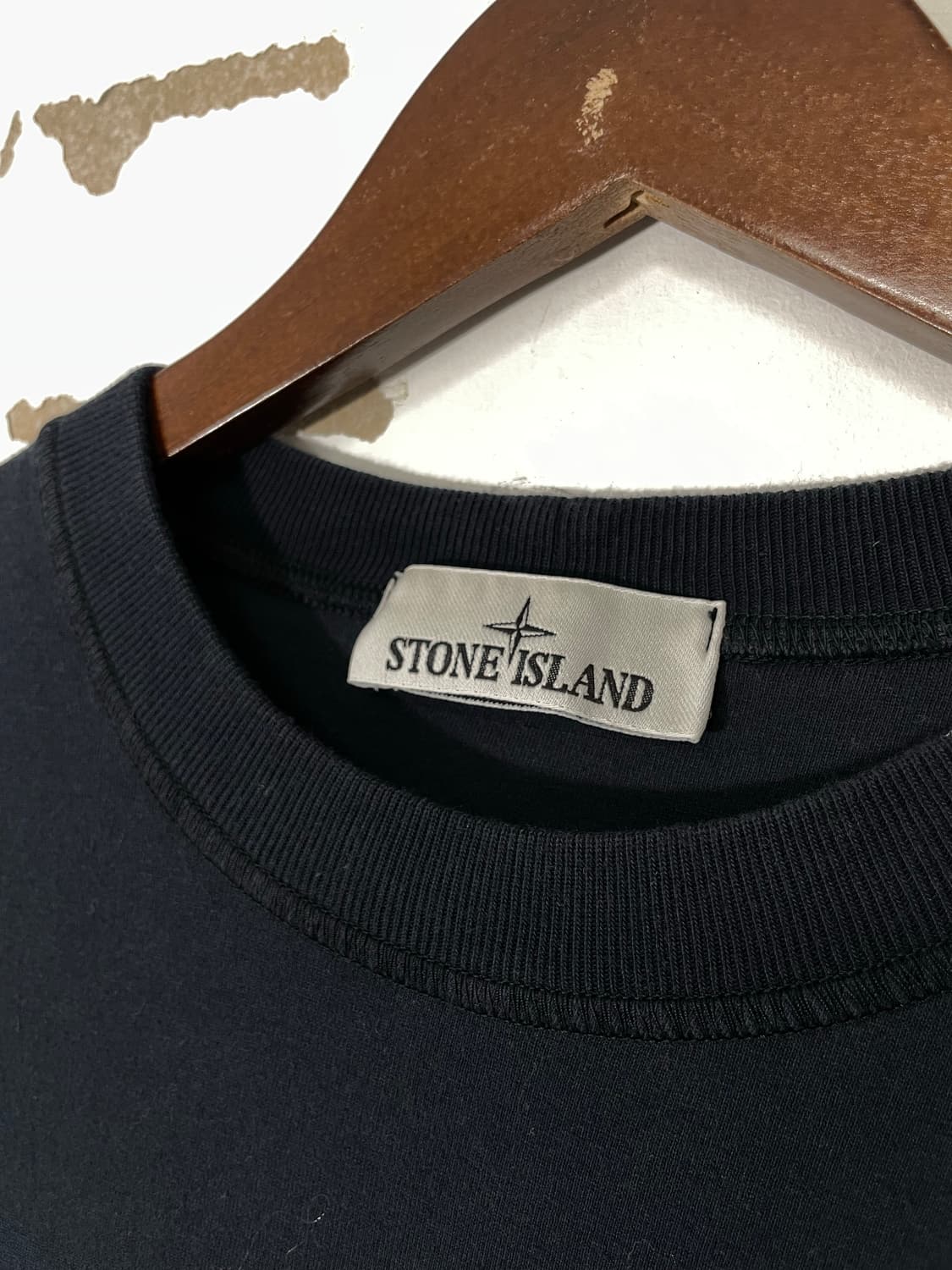 스톤아일랜드 로고 티셔츠 큐알 상품이미지3