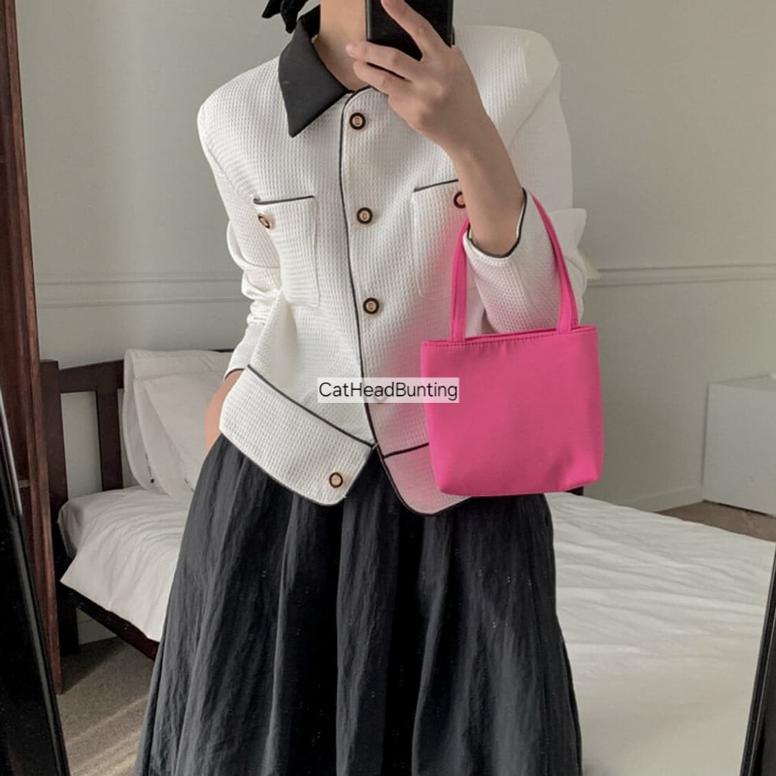 hai맛 새틴 미니백 상품이미지7